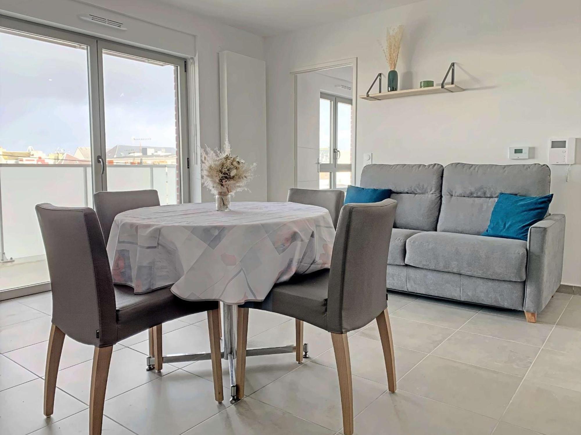 Superbe T2 A Berck-Plage - Balcon, Parking Prive Et Acces Plage - Fr-1-646-36 Ngoại thất bức ảnh